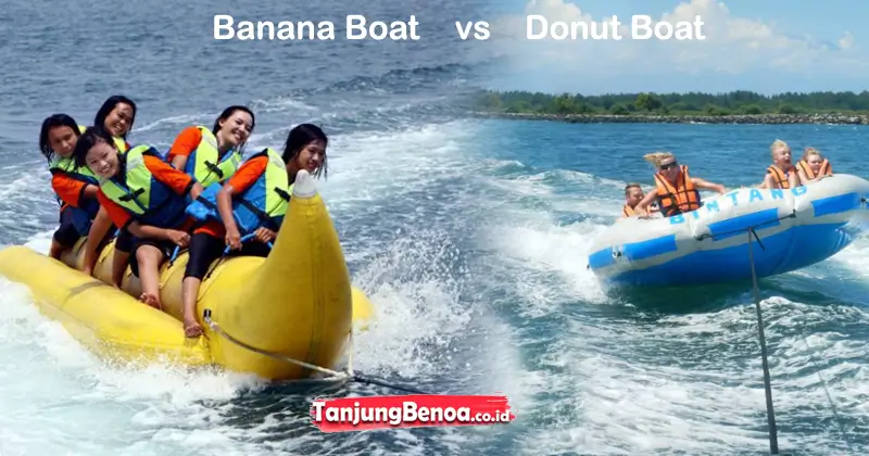 Banana boat vs Donut Boat